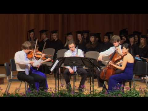 Mozart: Clarinet Quintet in A Major, K. 581 - Mvt IV - CIM Commencement 2009 -