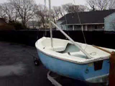 Daysailer King Fisher III 12ft SAILBOAT SAILING DINGHY LI NY