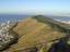 Signal Hill as seen from the north side of Lion's Head in South Africa