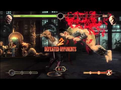 Challenge Tower 185 - Four Arms Mortal Kombat 9 MK9 MK2011 HD