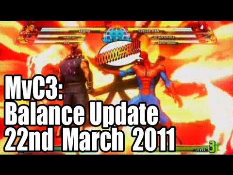 MvC3: Balance Update No. 1 (March 22nd 2011)