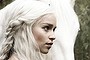 Emilia Clarke in Game of Thrones.