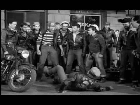 Fight from THE WILD ONE (1953)