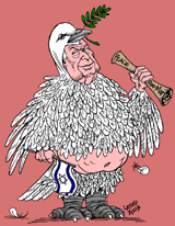 Is Ariel Sharon a peace dove?