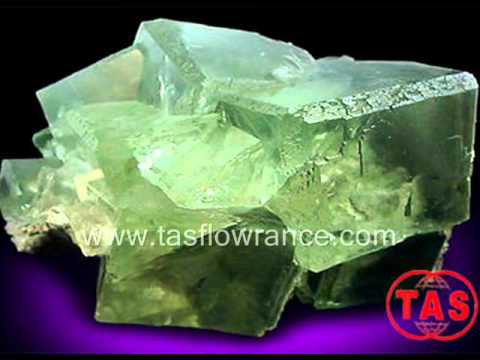 Fluorite (also called fluorspar) is a mineral composed of calcium fluoride