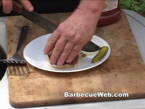 Cheese Stuffed Hamburger Recipe by the BBQ Pit Boys