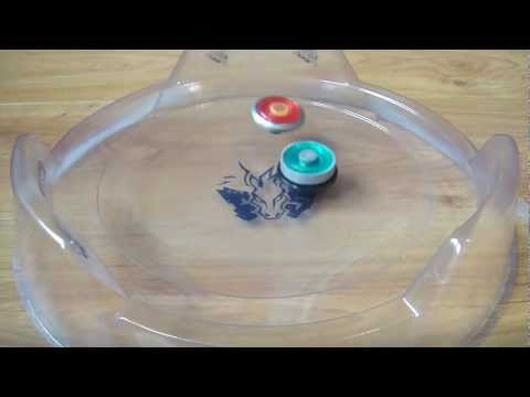 Beyblade Metal Fusion / Fight : MF Basalt Aquario BD145RS VS Burn Bull DF145WD [HD]