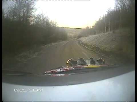 WRC Onboards: Wales Rally GB 2008 - Loeb SS16