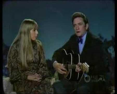 Johnny Cash & Joni Mitchell - The Long Black Veil