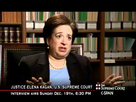 Justice Kagan on Using a Kindle to Read Briefs