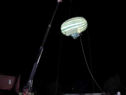 New Years 2010 Watermelon Drop, Vincennes, Indiana