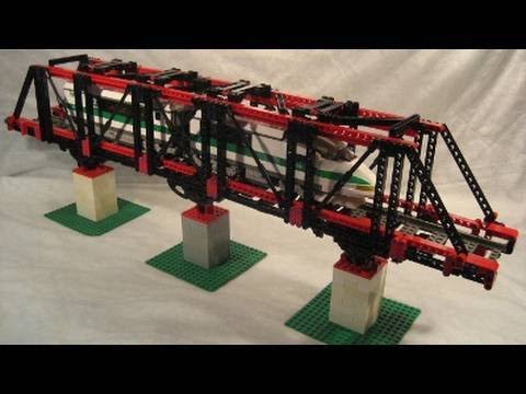 M4X's Creations - Lego Technic MOC - Truss Bridge