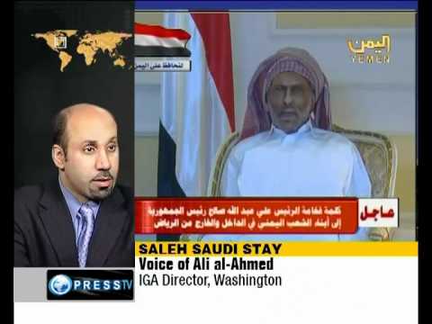 'US pushes for Saleh return to Yemen'