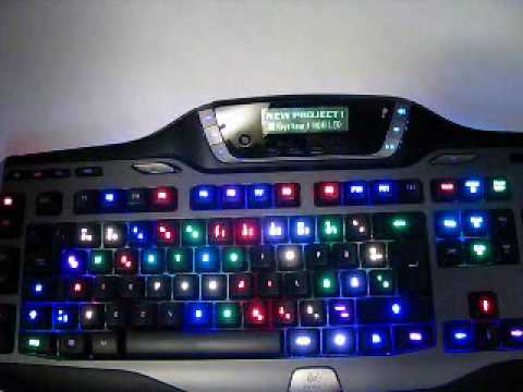 Colour Control of EACH Key - Logitech G15 RGB MOD