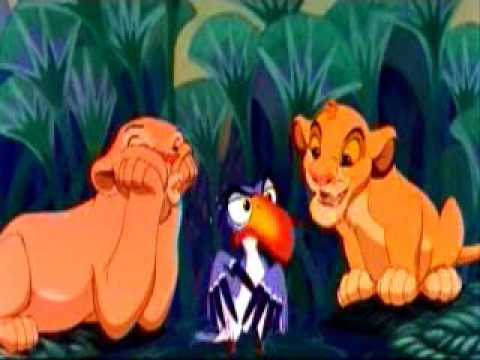 The lion King - I just can't wait to be king