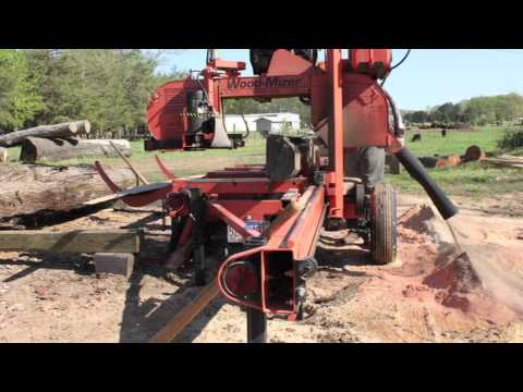 Portable Sawmill Timelapse - Wood-Mizer