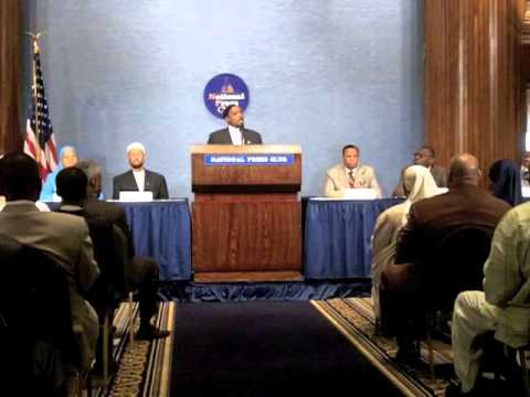 Press Conference: Coalition of African American Muslims - Mahdi Bray (2/8)