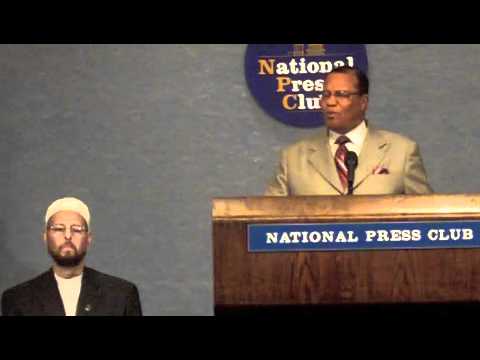 Press Conference: Coalition of African American Muslims - Minister Louis Farrakhan (6/8)