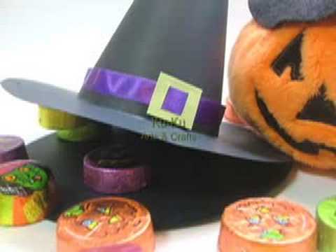 Ku-Ku WRAPPING Halloween Witch's Hat (Sombrero de Bruja).mov