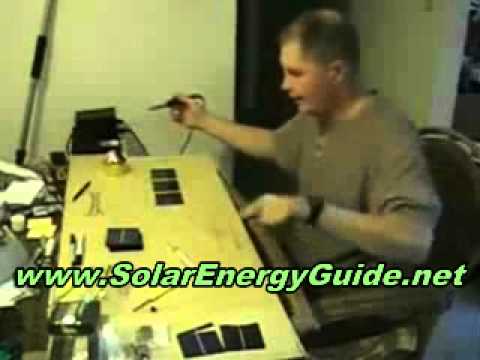 How To Build A Solar Panel From Scratch At Home