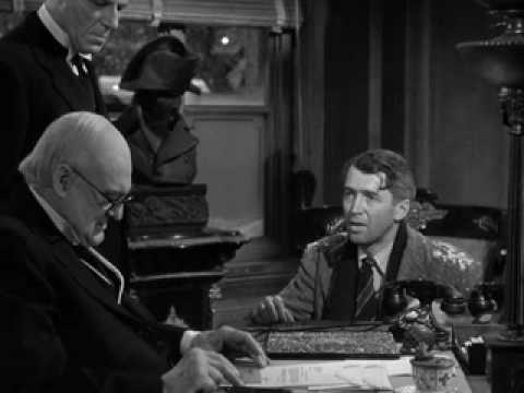 It's A Wonderful Life - George Bailey tries to get the 8 grand from Potter