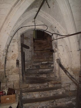 Medieval cellars at Northampton & County Club see Northampton's tunnels