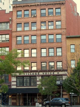 The Cooper Square head office of the paper.