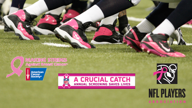 NFL, NFLPA Support Breast Cancer Awareness Month