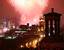 Hogmanay fireworks over Edinburgh