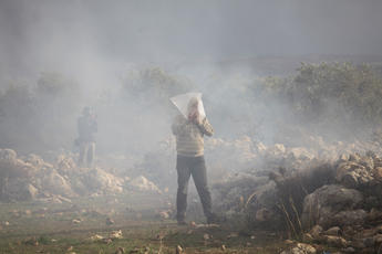 Demonstration Against the Wall, Ramallah Region, 31/12/2010