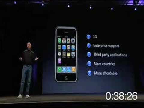 Steve Jobs WWDC Keynote (in 60 Seconds)