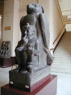 Ramesses II as a child (Cairo Museum)