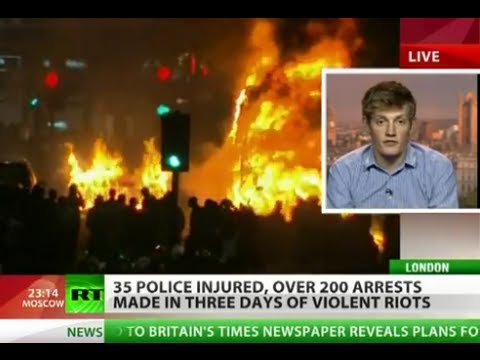 Riots Rage: Anarchy in UK as London turns into war zone