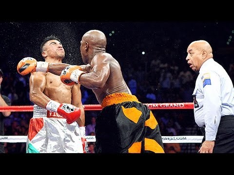 Mayweather Vs. Ortiz Sucker Punch KO