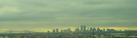 The New Orleans cityscape as of 2007