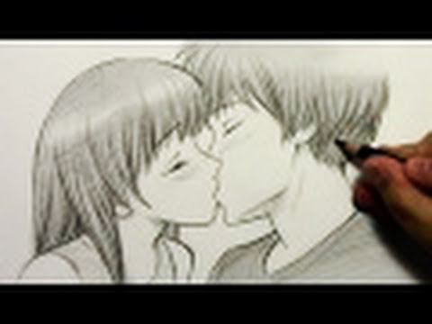 How to Draw People Kissing