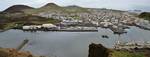 Heimaey harbour in June 2005, looking south