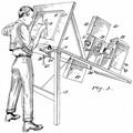 Patent drawing for the rotoscoping technique, which is used extensively in Wizards and The Lord of the Rings