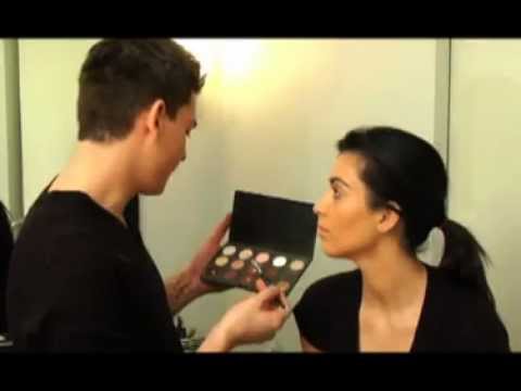 Kim Kardashian and Mario Dedivanovic Makeup Video / Tutorial