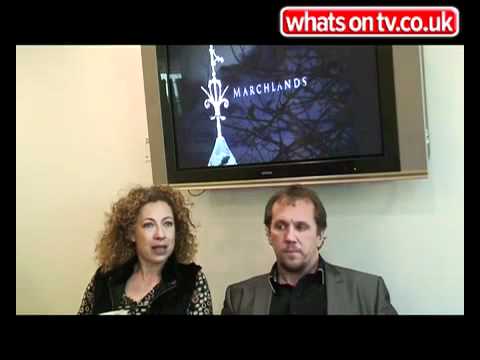 Marchlands - Alex Kingston and Dean Andrews talk about their role on the show