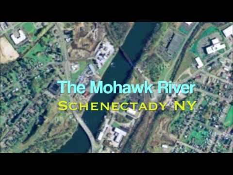 Schenectady NY - Mohawk River -Rexford Bridge -Erie Canal