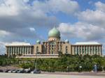 The Perdana Putra is a building complex in Putrajaya which houses the Prime Minister of Malaysia's office. Malaysia is a federal constitutional elective monarchy.