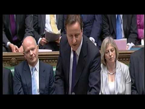 Last Prime Ministers Question time of this Parliament TODAY 7th April 2010 Cameron to Brown pt 1.AVI