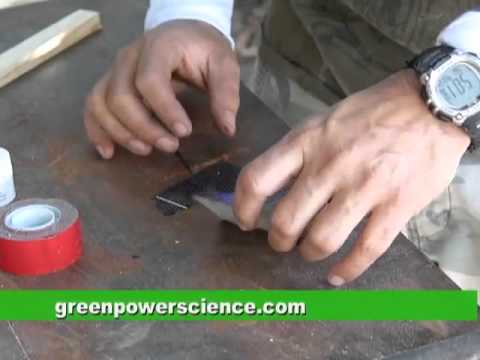 DIY Solar Electric Panel SOLDER FREE connections solar power generation