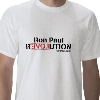 Ron Paul Revolution shirt