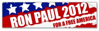 Ron Paul - the change we need bumpersticker