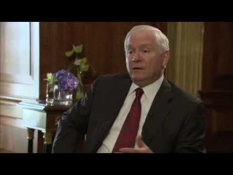 Robert Gates interview with David Frost Pt 1