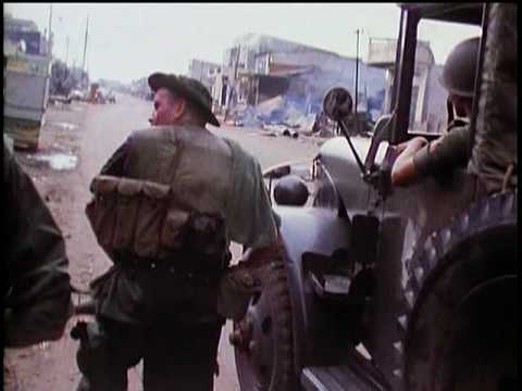 Vietnam War Tet Offensive: ARVN vs. Viet Cong/NLF Color Combat Footage, Saigon - Part 2 (1968)