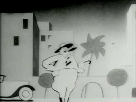 Animated Soviet Propaganda - American Imperialist: Black and White