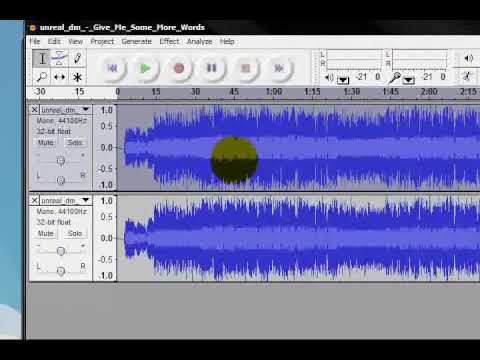 How to Remove Vocals From a Song Using Audacity